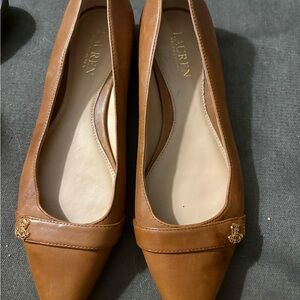 Ralph Lauren Aminah Leather Women's Flats- sold out!! - Size 9